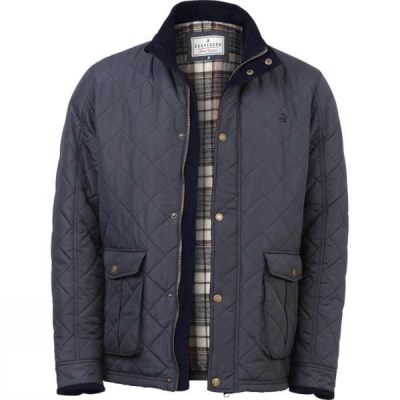 Chaquetas Brakeburn Quilted Hombre Azul Marino - Chile MRI754836